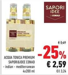 Sapori - &Idee Acqua Tonica Premium
