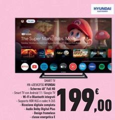 Hyundai - Smart Tv HN-40EA3F5 HUNDAI