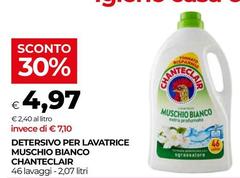Chanteclair - Detersivo Per Lavatrice Muschio Bianco