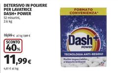 Dash - Detersivo In Polvere Per Lavatrice Power