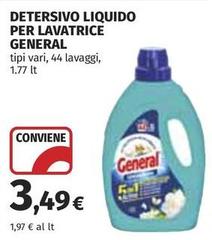 General - Detersivo Liquido Per Lavatrice