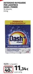 Dash - Detersivo In Polvere Per Lavatrice Power