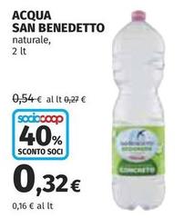 San Benedetto - Acqua
