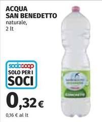 San Benedetto - Acqua