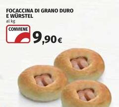 Focaccina Di Grano Duro E Würstel
