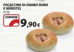 Focaccina Di Grano Duro E Würstel