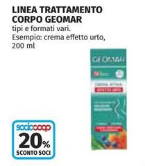 Geomar - Linea Trattamento Corpo
