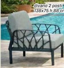 Divano 2 Posti 138x75 H