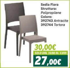 Flora - Sedia  Struttura Polipropilene Colore: 392743 Antracite 392744 Tortora