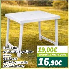 Solo - Tavolo Richiudibile In Polipro Pilene