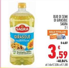 Sagra - Olio Di Semi Di Girasole