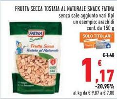 Fatina - Frutta Secca Tostata Al Naturale Snack