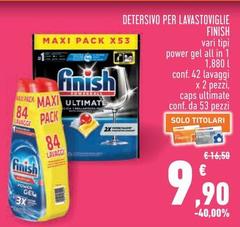 Finish - Detersivo Per Lavastoviglie