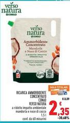 Conad - Ricarica Ammorbidente Concentrato Verso Natura