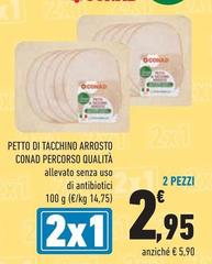 Conad - Petto Di Tacchino Arrosto Percorso Qualità