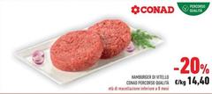 Conad - Hamburger Di Vitello Percorso Qualita'