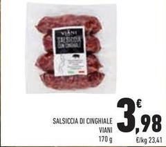 Viani - Salsiccia Di Cinghiale