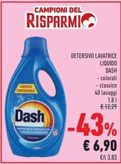 Dash - Detersivo Lavatrice Liquido
