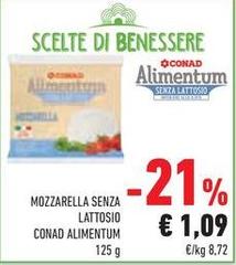 Benessere - Mozzarella Senza Lattosio Alimentum