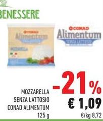 Benessere - Mozzarella Senza Lattosio Alimentum