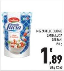 Galbani - Mozzarelle Ciliegie Santa Lucia