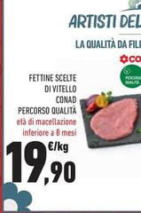 Conad - Fettine Scelte Di Vitello Percorso Qualità