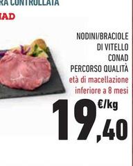 Conad - Braciole Di Vitello Percorso Qualità