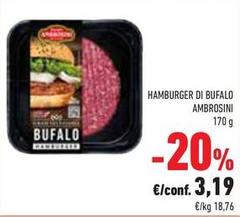 Ambrosini - Hamburger Di Bufalo