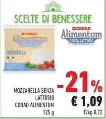 Benessere - Mozzarella Senza Lattosio Alimentum