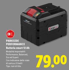 Parkside Performance - Batteria Smart 12 Ah
