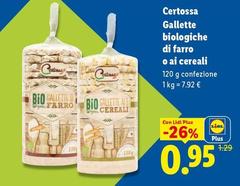 Certossa - Gallette Biologiche Di Farro O Ai Cereali