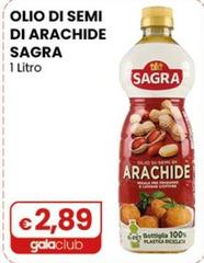 Sagra - Olio Di Semi Di Arachide 1 Litro