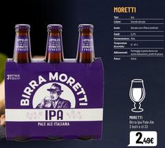 Moretti - Birra Para Ale
