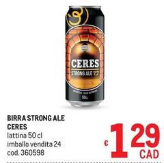 Ceres - Birra Strong Ale