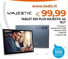 Majestic - Tablet 920 Plus  4g 10.11