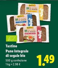 Tastino - Pane Integrale Di Segale Bio