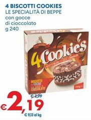 Le Specialità Di Beppe - 4 Biscotti Cookies