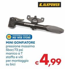 Alkpower - Mini Gonfiatore