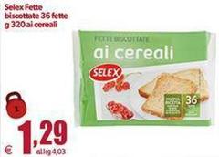 Selex - Fette Biscottate 36 Fette