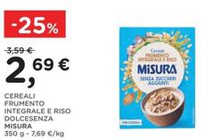 Misura - Cereali Frumento Integrale E Riso Dolcesenza