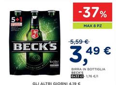 Becks - Birra In Bottiglia