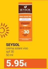 Seysol - Crema Solare Viso Spf 30