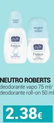 Neutro Roberts - Deodorante Vapo