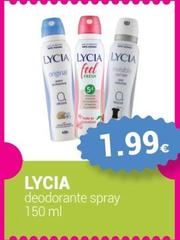 Lycia - Deodorante Spray