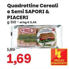 Sapori & piaceri - Quadrottine Cereali E Semi