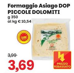 Piccole dolomiti - Formaggio Asiago DOP