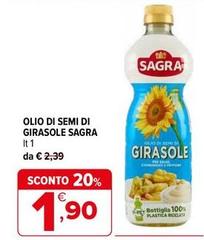 Sagra - Olio Di Semi Di Girasole