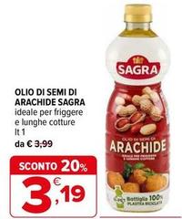 Sagra - Olio Di Semi Di Arachide