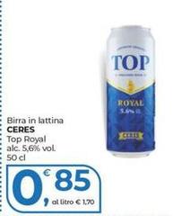 Ceres - Birra In Lattina