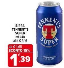 Tennent's - Birra Super